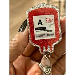 Nurse, CNA,LPN, Tech, Medical Badge Reels Choices-Belt or Alligator clip -